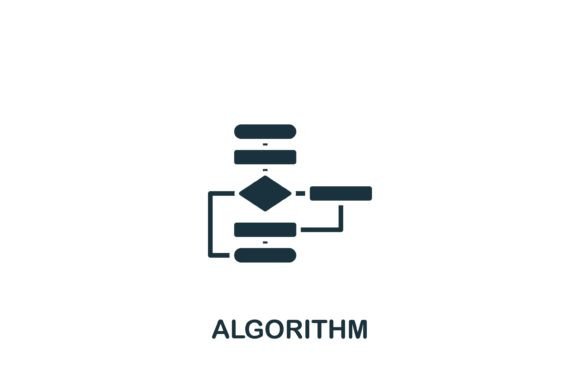 Algorithm Icon Graphics for Digital Sellers