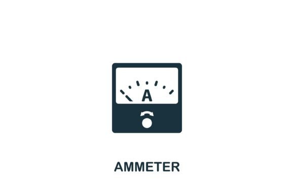 Ammeter Icon Graphics for Digital Sellers