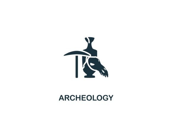 Archeology Icon: A Graphic Asset for Modern Branding