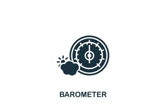 Barometer Icon: A Versatile Graphic for Digital Sellers