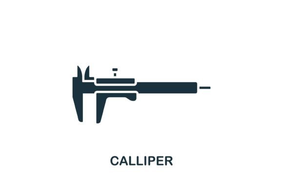 Calliper Icon: A Versatile Graphic Asset for Modern Branding