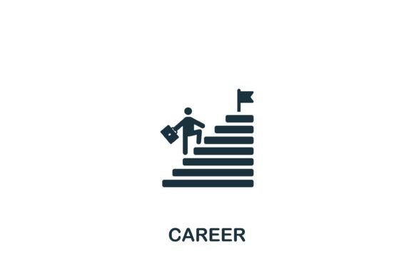 Career Icon Graphics for Modern Web Design