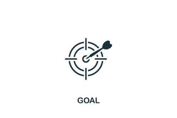 Goal Icon Graphics for Handmade Creators