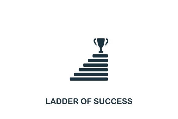 Lader Og Success Icon Graphics for Crafters