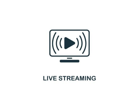 Live Streaming Icon