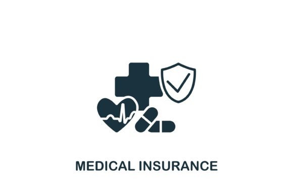 Medical Insurance Icon Graphics for Crafters