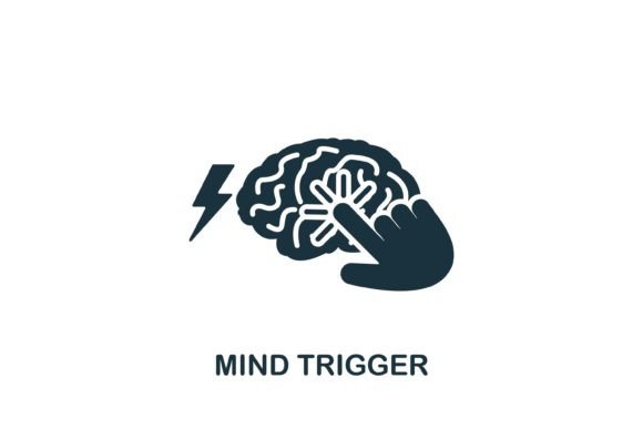 Mind Trigger Icon Graphics for Modern Branding