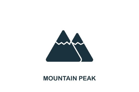 Mountain Peak Graphics for Modern Branding