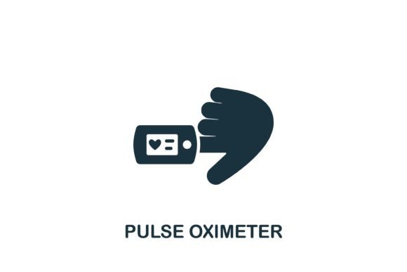 Pulse Oximeter Graphics for Modern Branding
