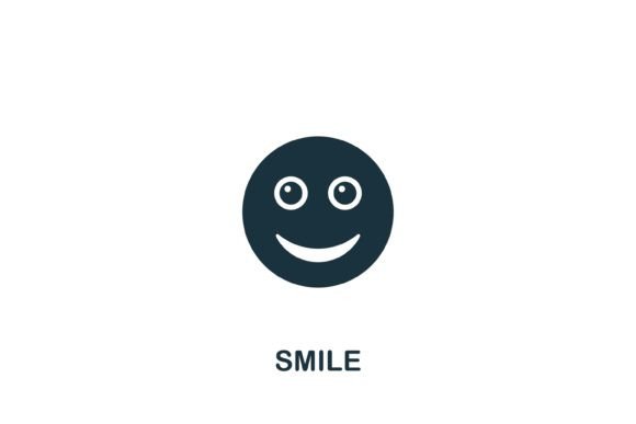 Smile Icon Graphics for Crafters