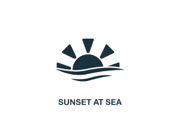 Sunset at Sea Graphics for Modern Web Design