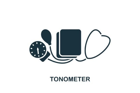 Tonometer Icon Graphics for Crafters