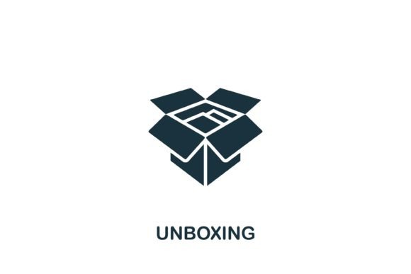 Unboxing Icon: A Simple Graphic for Crafting